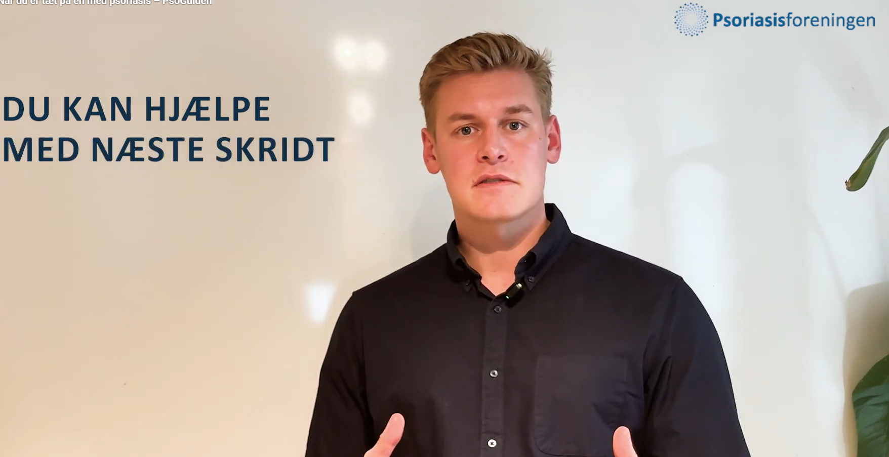 - Lægens råd: Når du er tæt på en med psoriasis